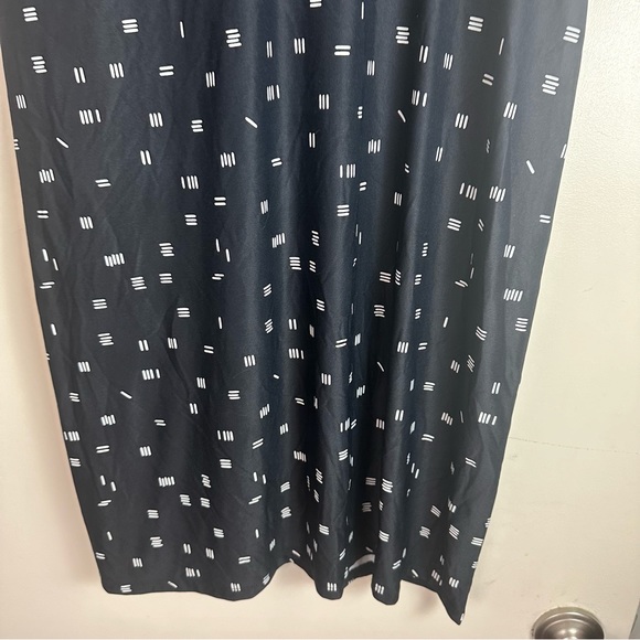 Carve Designs Black & White Hatch Print UPF 50+ 83% Nylon Active/Swim Dress Xl - Picture 8 of 14